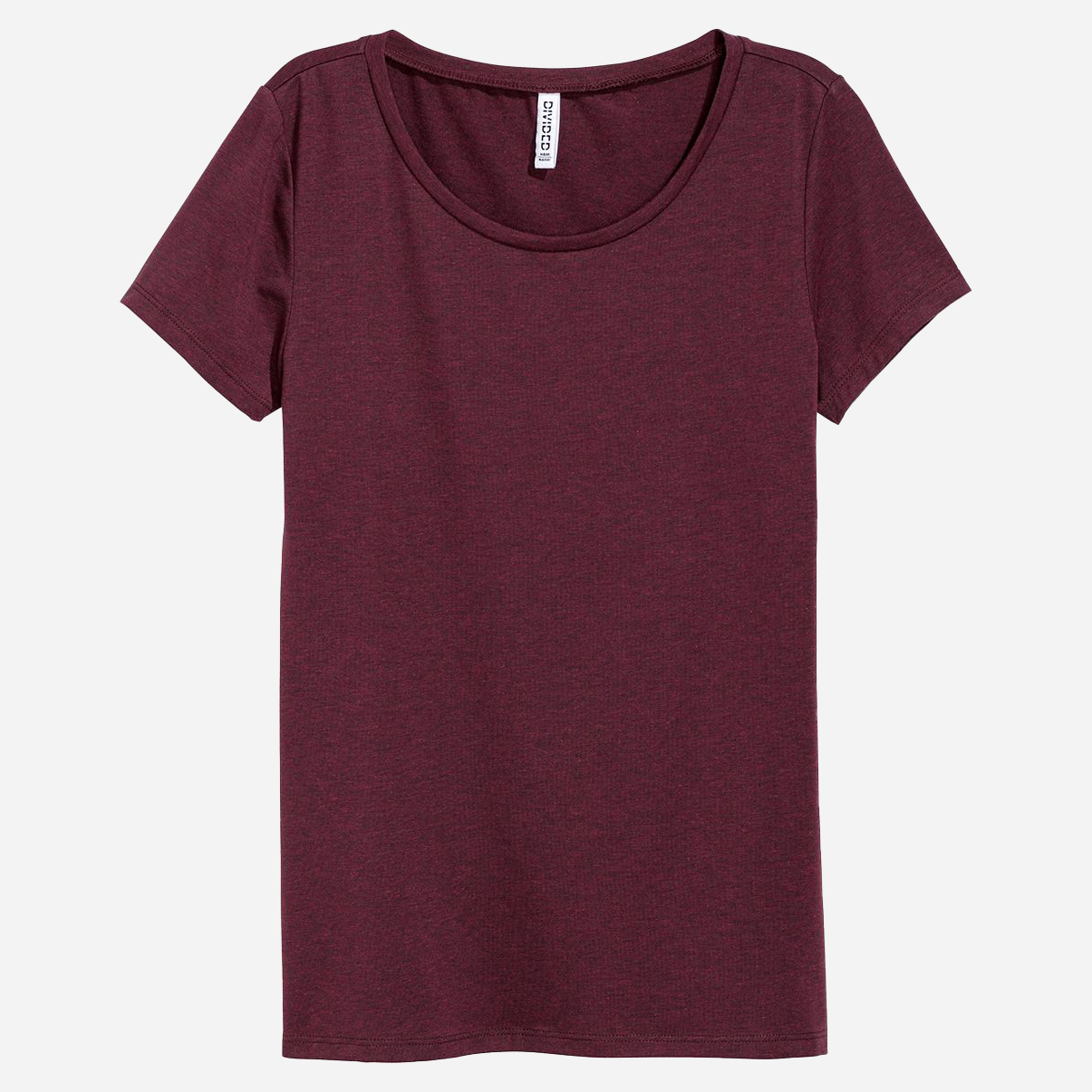 

Футболка H&M 0306307  Бордовая, Футболка H&M 0306307 XS Бордовая