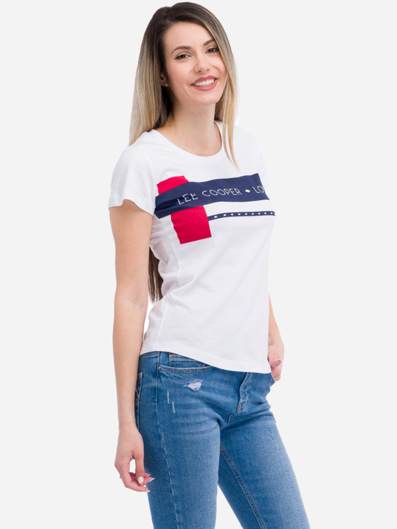 

Футболка Lee Cooper 20195878-13 XS White