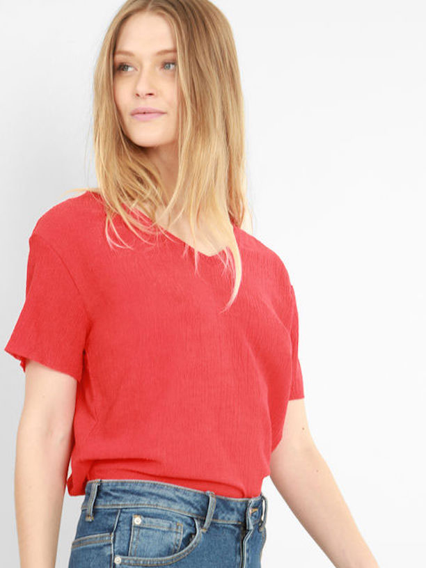 

Футболка Pimkie pm01110061  Красная, Футболка Pimkie pm01110061 M Красная