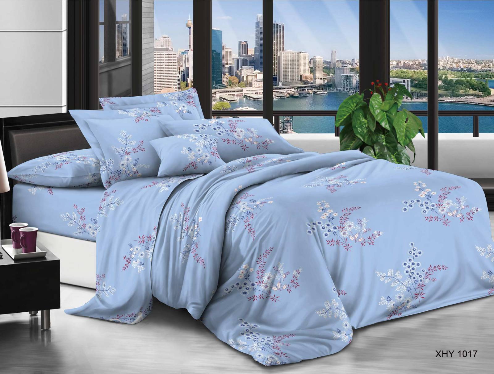 

Пододеяльник Modern Микросатин 15-0278 Cornflower field 143x210 см