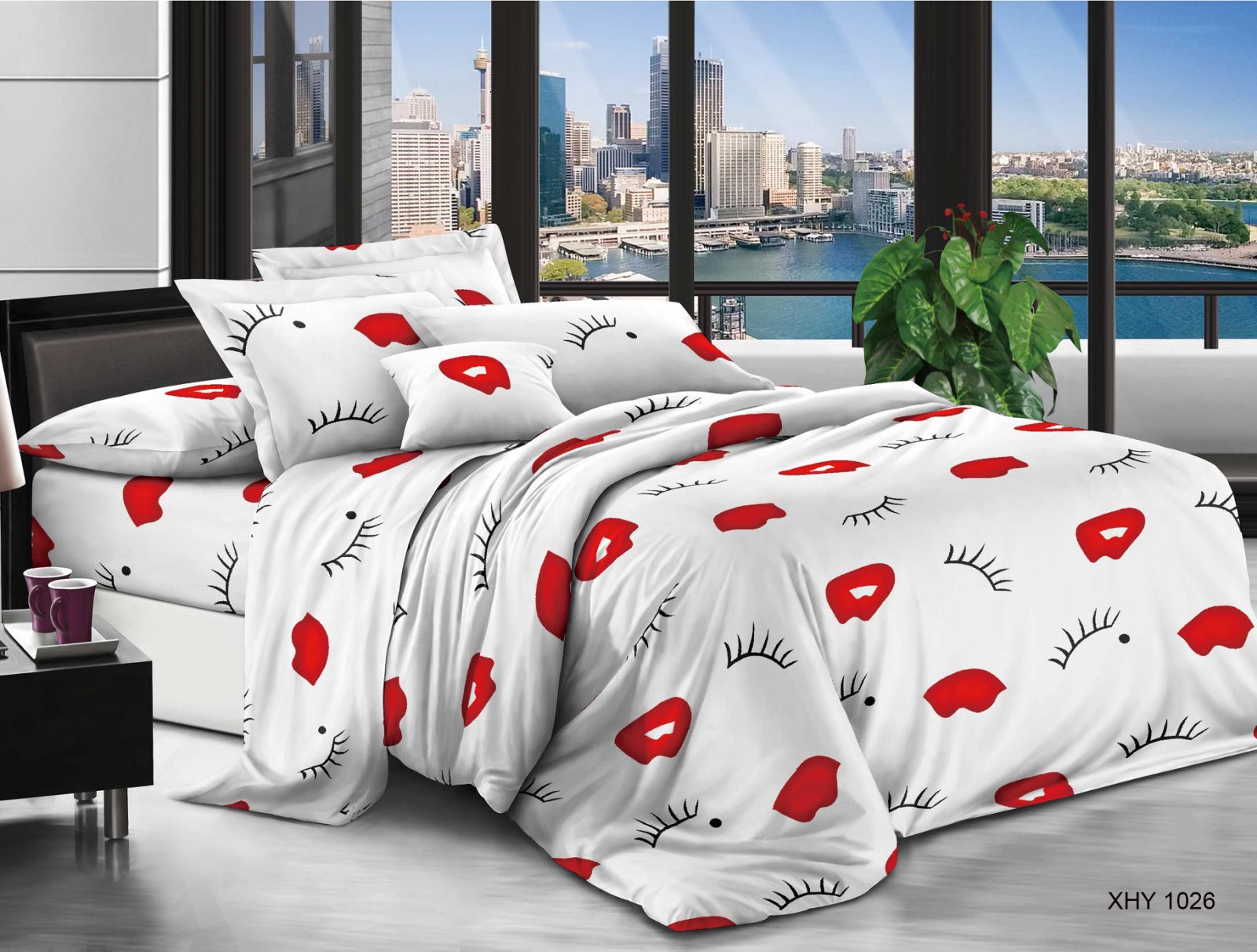 

Пододеяльник Modern Микросатин 15-0282 Kisses 160x220 см