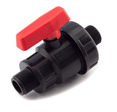 

Кран шаровый Santehplast пластиковый 2" НН