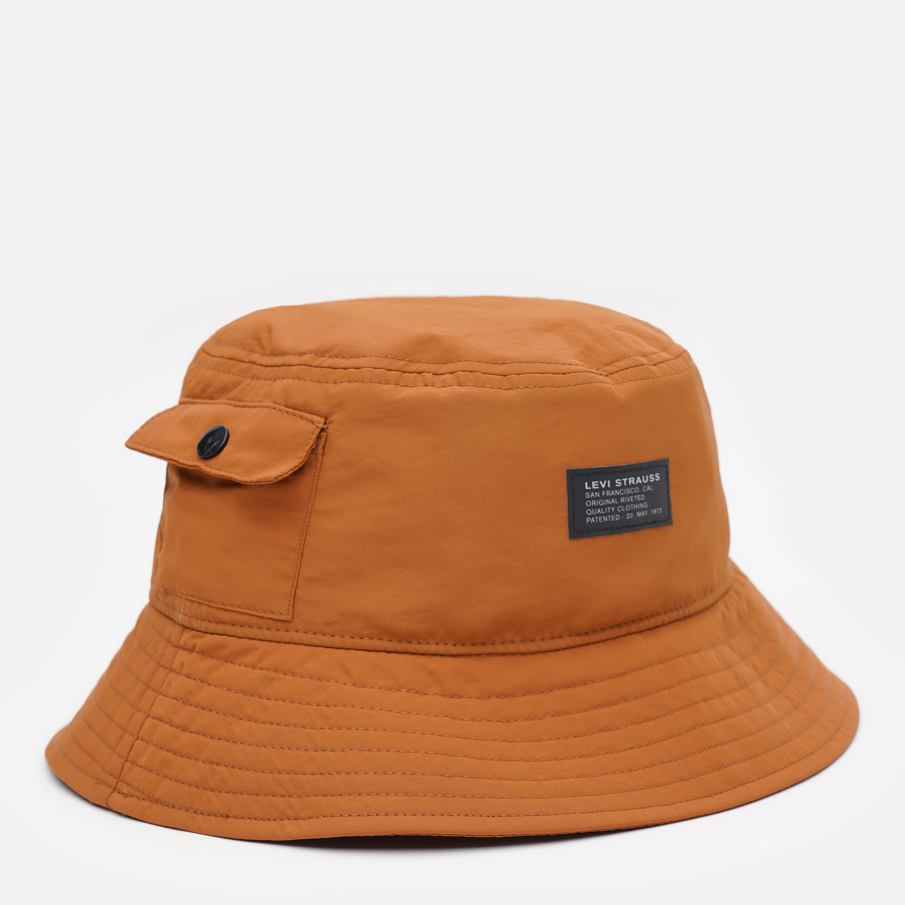 

Панама Levi's Pocketed Bucket Hat - No Horse Pull Logo 233082-7-36 S Regular Khaki