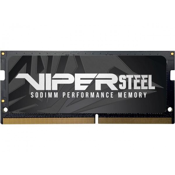 

Модуль пам'яті для ноутбука SoDIMM DDR4 16GB 2666 MHz Viper Steel Patriot (PVS416G266C8S)