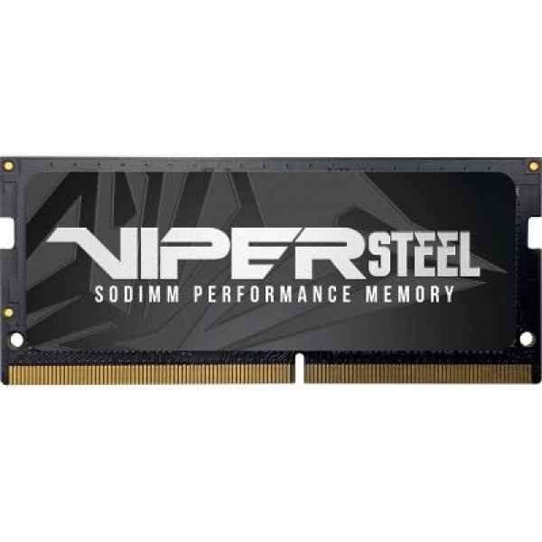 

Модуль пам'яті для ноутбука SoDIMM DDR4 16GB 3000 MHz Viper Steel Patriot (PVS416G300C8S)