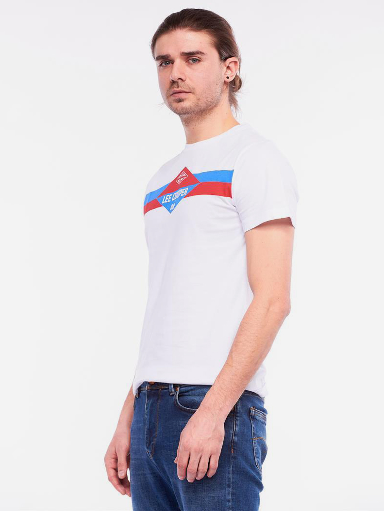 

Футболка Lee Cooper 10196152-13 XXL White