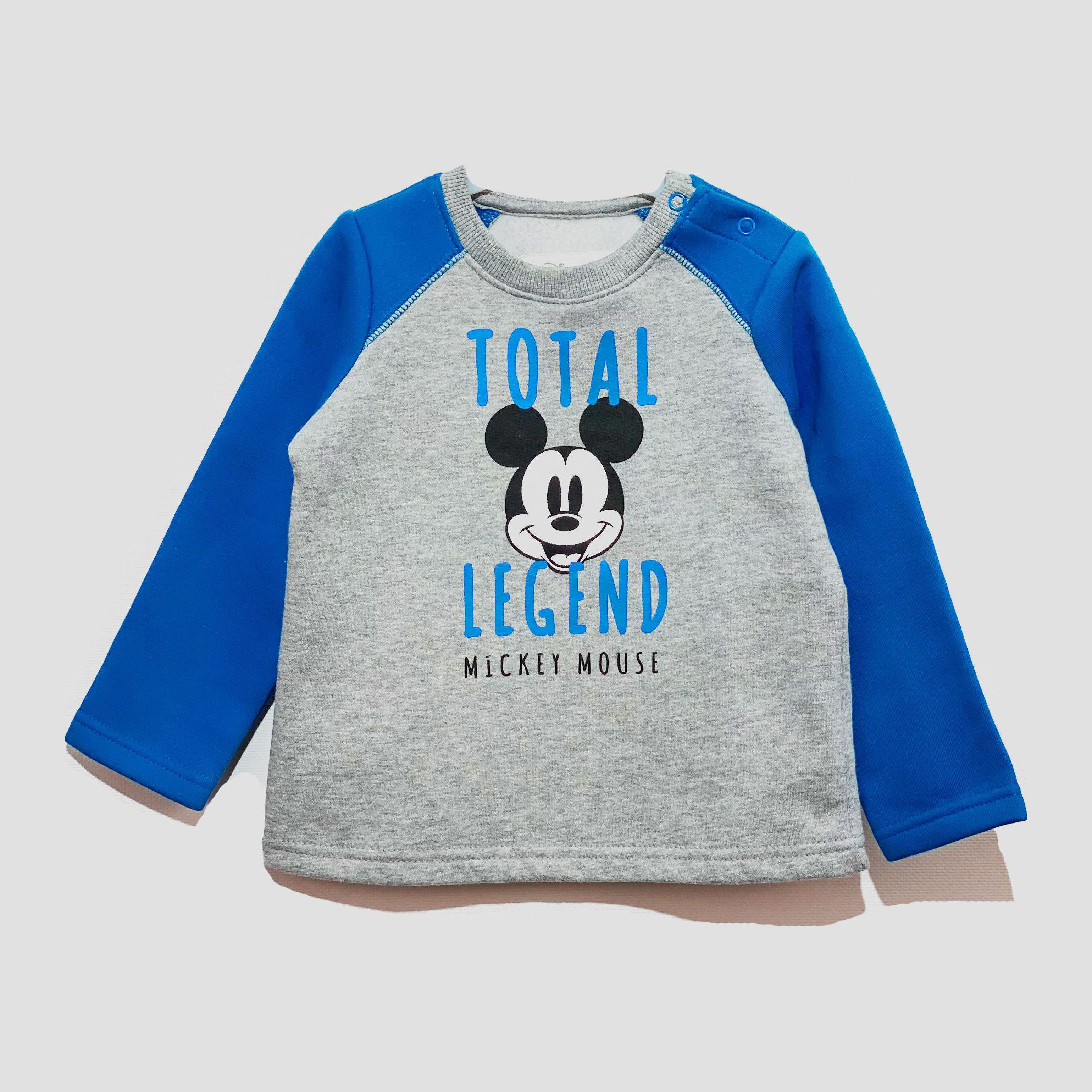 

Футболка с длинными рукавами Disney PIL42071 86-92 см Серый/Синий