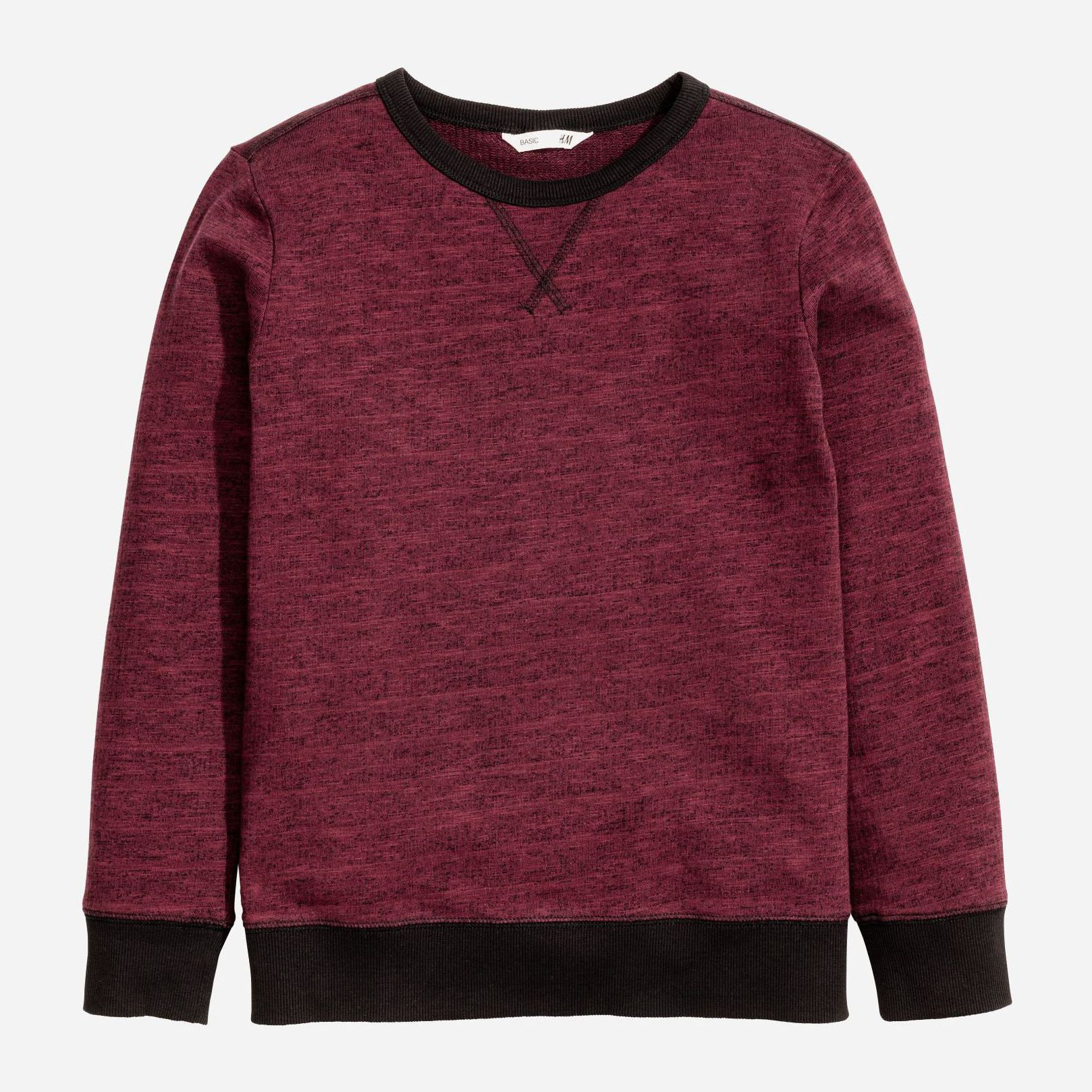 

Свитшот H&M HOM91085 134-140 см Бордовый