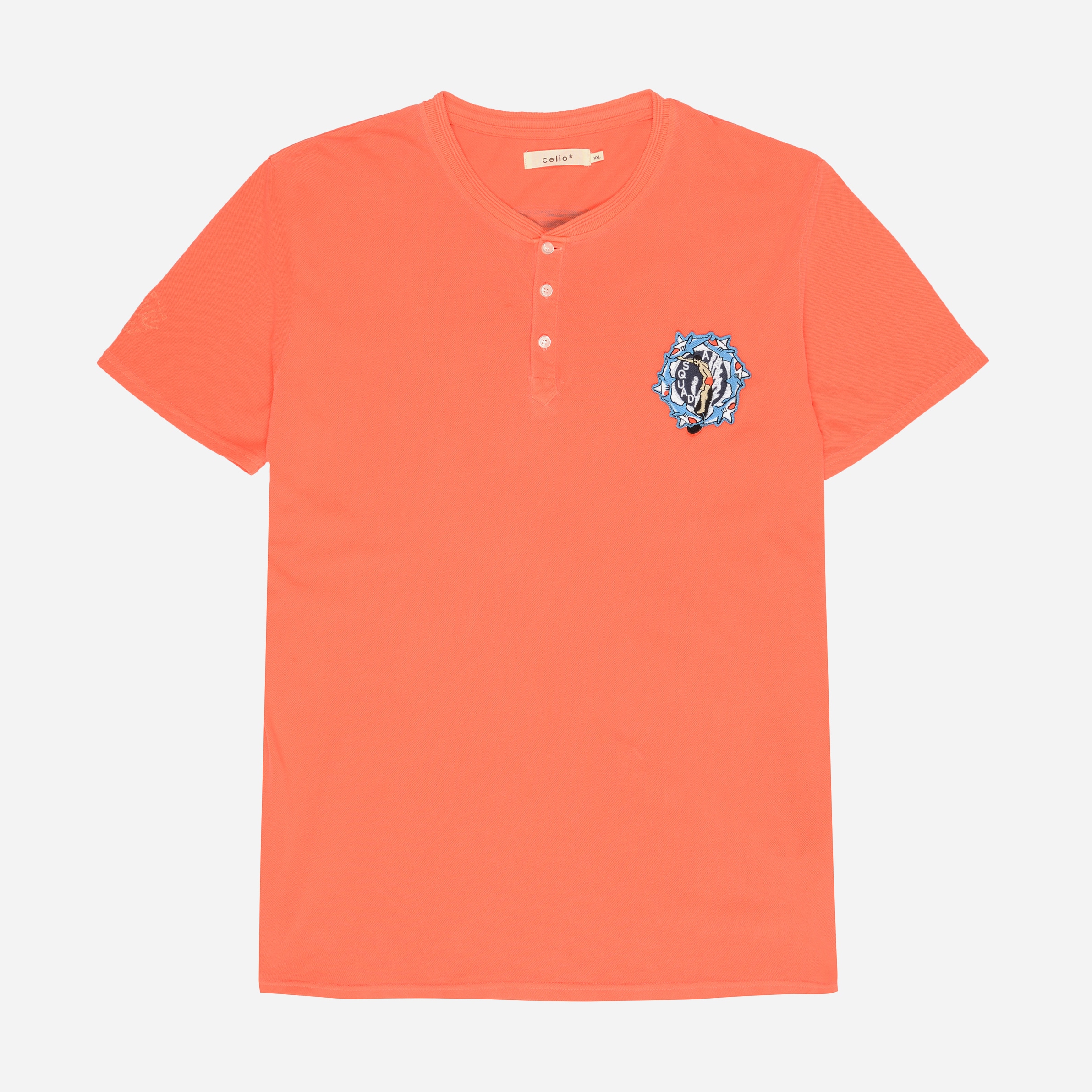 

Футболка Celio Ageted 60032823 M Коралловая