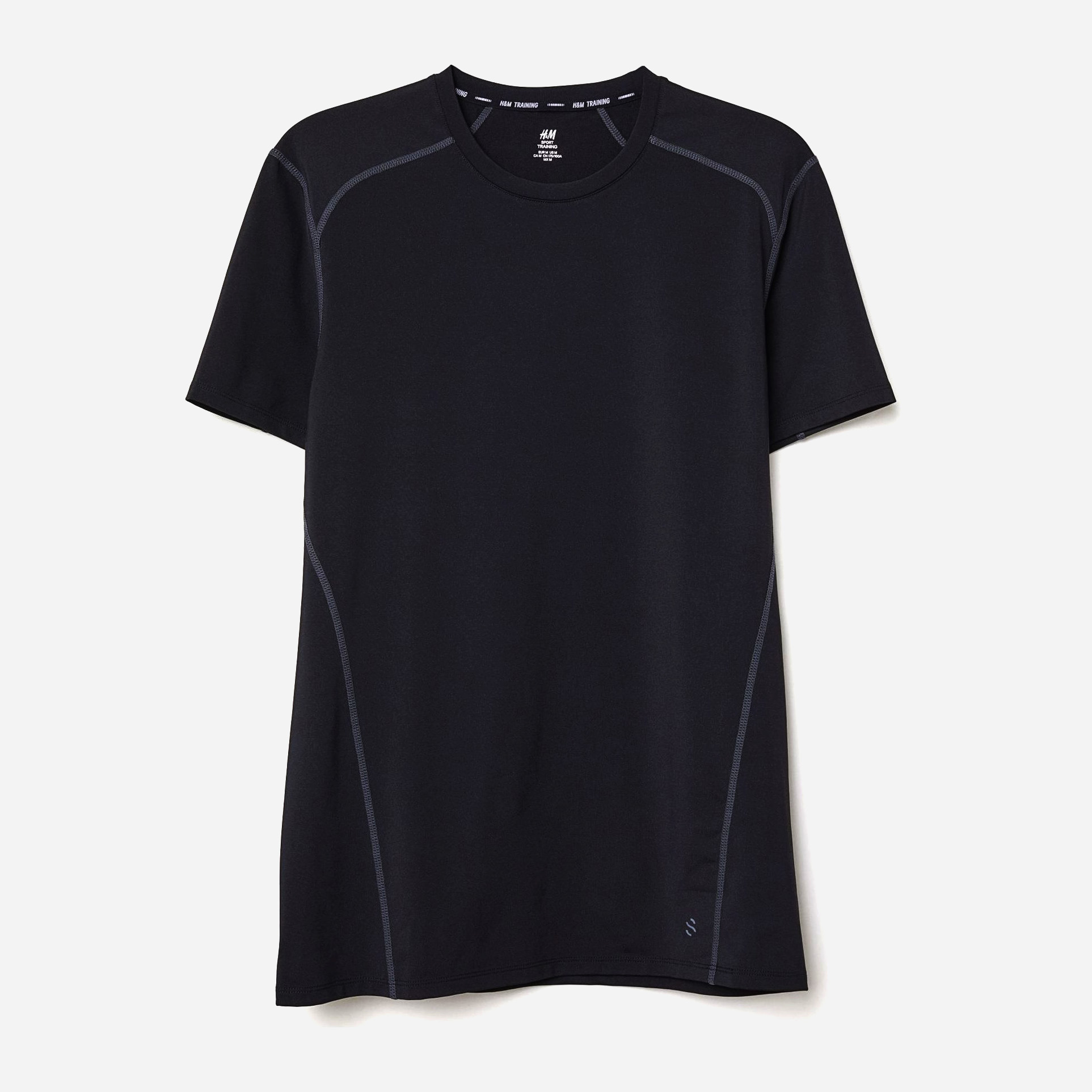 

Футболка H&M Sport 1401-449123 S Черная