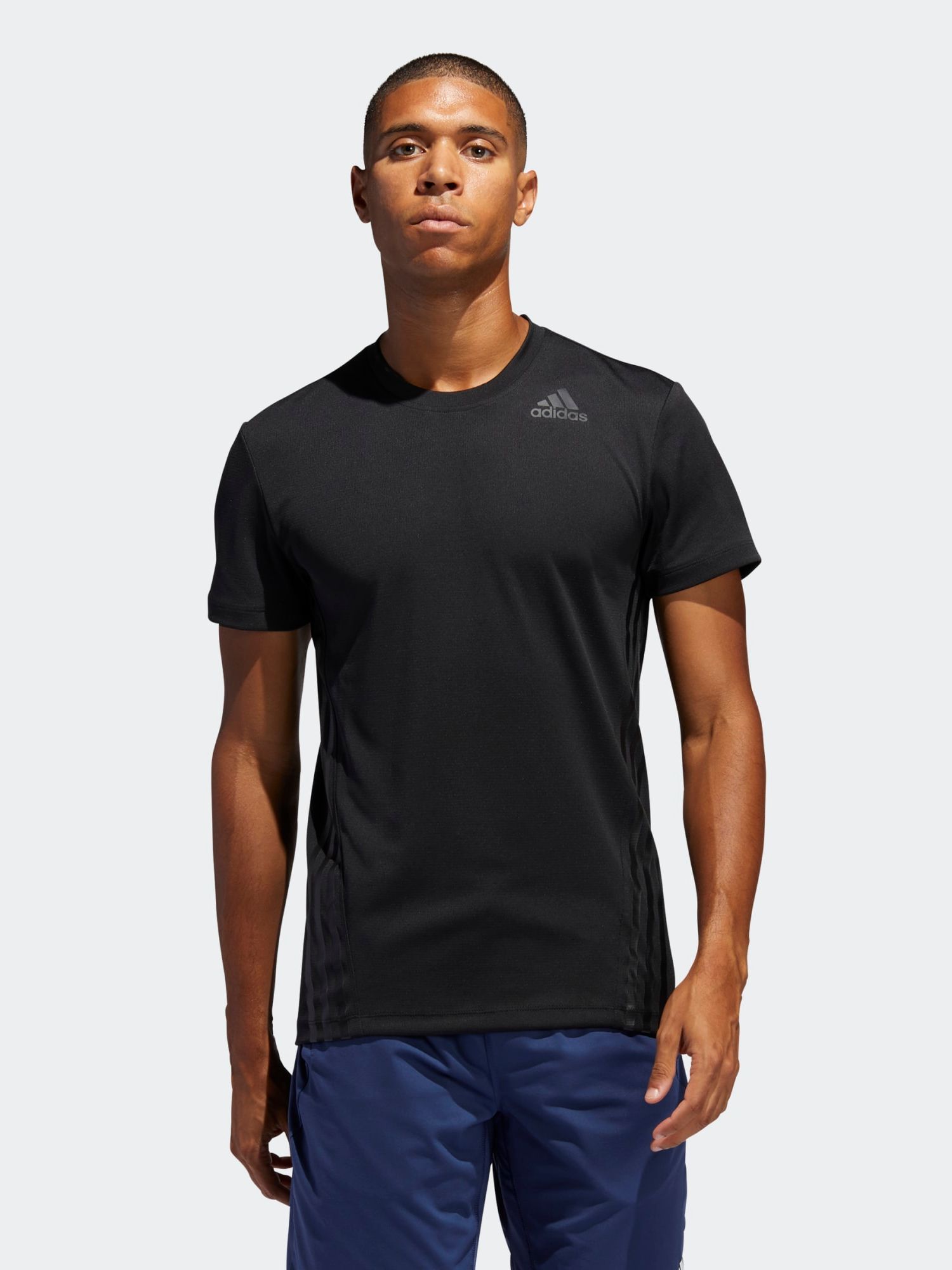 

Футболка Adidas Aero 3S Tee FL4309 XS Black