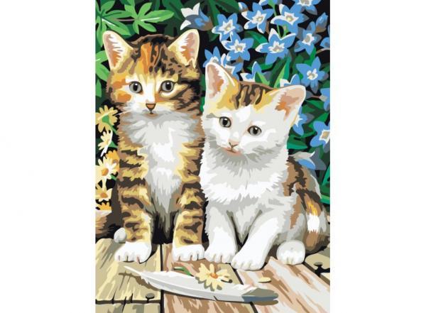 

Картина по номерам Dreamtoys Котята 40х50 см в коробке (181)