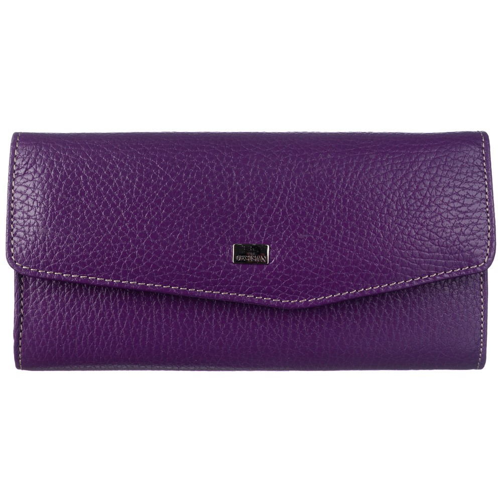 

Кошелек женский кожаный Desisan 113-413 фиолетовый флотар