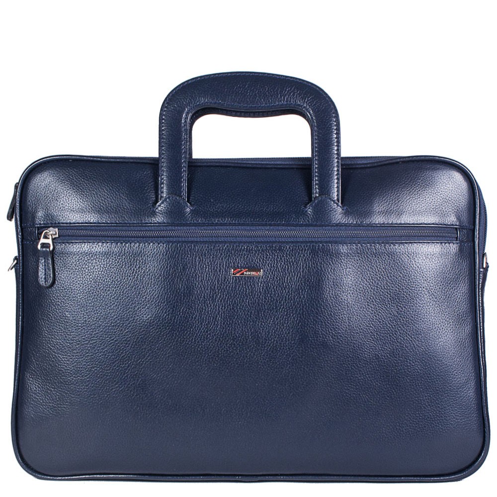 

Портфель кожаный Desisan 321-315 синий флотар