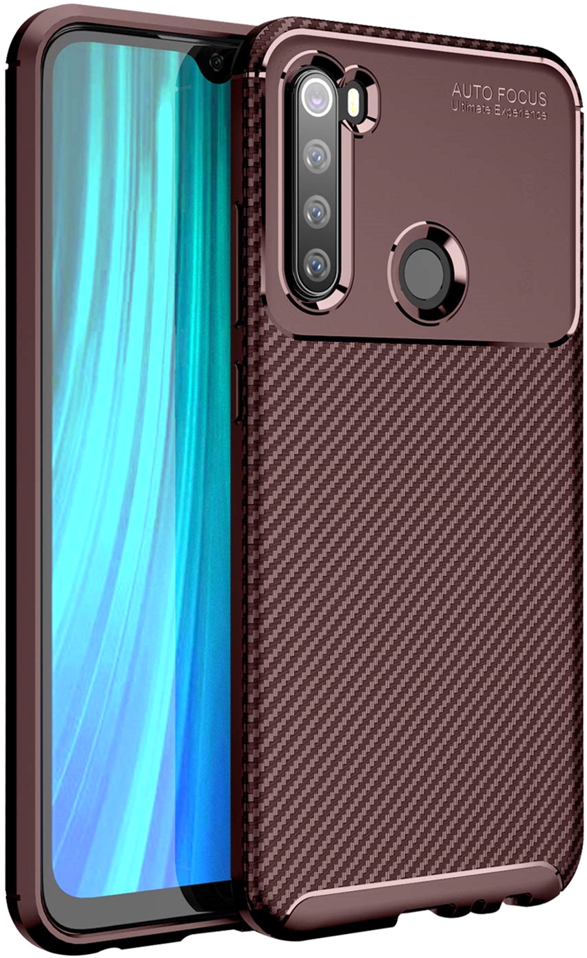 

Панель BeCover Carbon New Series для Xiaomi Redmi Note 8 Brown