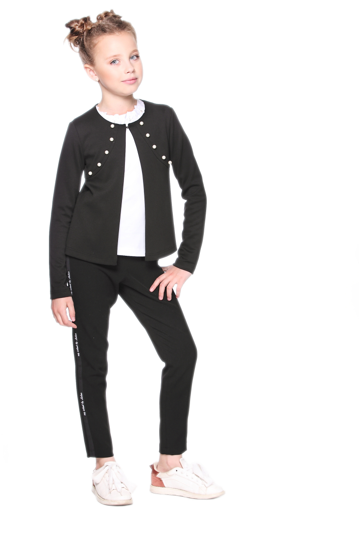 

Кардиган Lukas Kids с жемчугом 128 черный(8212)