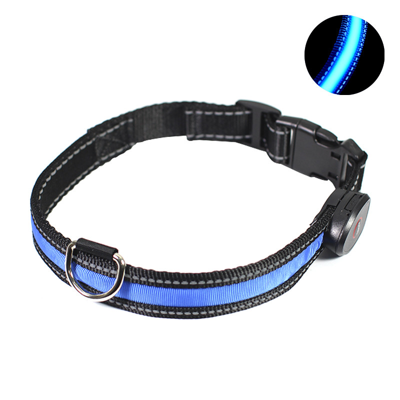 

Ошейник для собак светодиодный Friend CR009 Blue L с LED подсветкой (F_6587-21320)