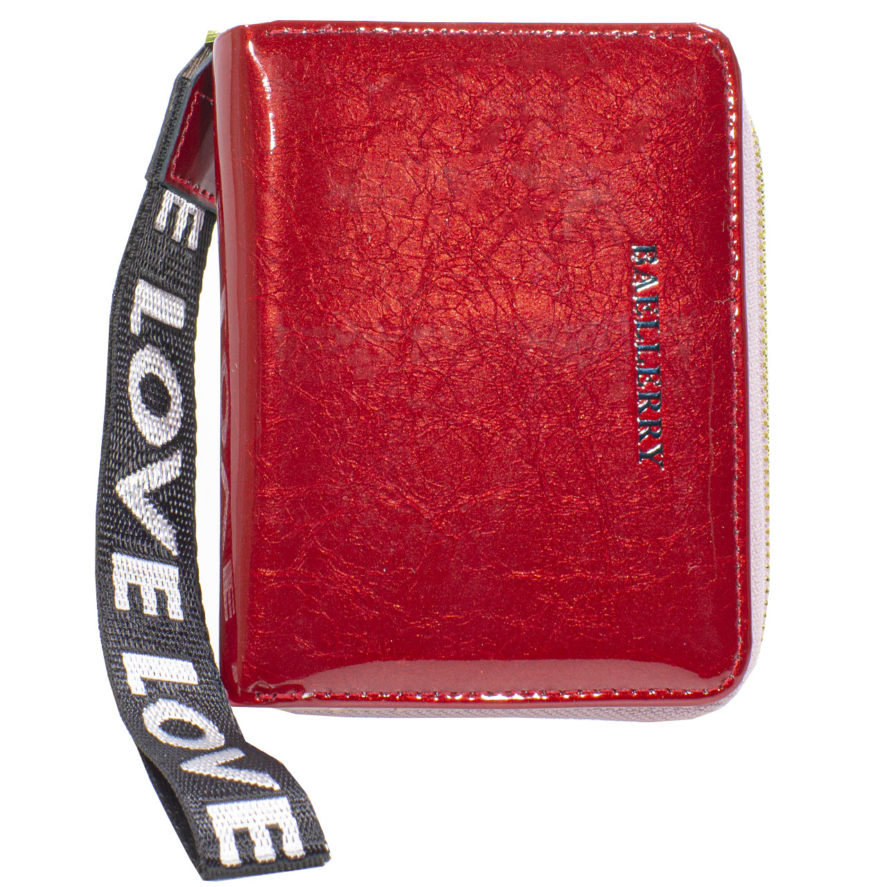 

☇Модный кошелек Baellerry DR022 Red с ремешком удобный компактный для хранения денег и монет (F_3544-10207)