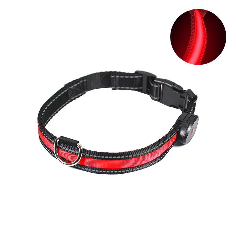 

Ошейник для собак светодиодный Friend CR009 Red M с LED подсветкой (F_6587-21324)