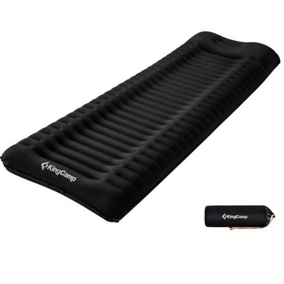 

Надувной коврик KingCamp DELUEX COMFORT 210х63х10 см (KM1904) BLACK