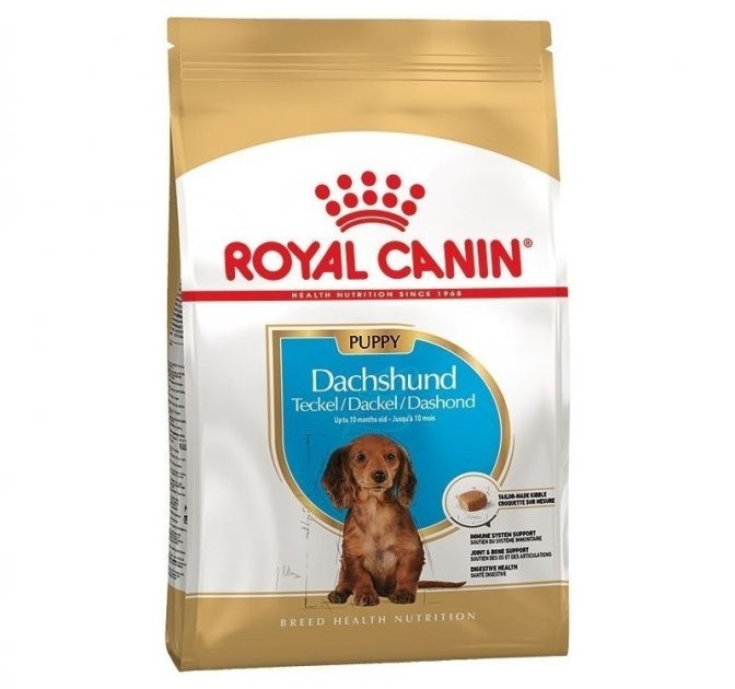 

Сухой корм Royal Canin Dachshund Puppy для щенков до 10 месяцев 1.5 кг (3182550722575)