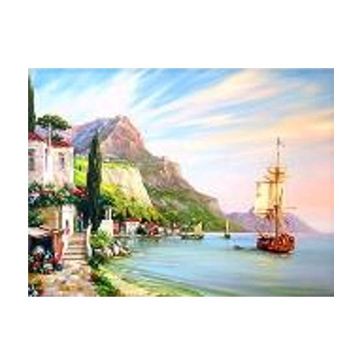 

Картина по номерам "Корабль у берега" 40*50см в коробке Shinerichy Ind (3091-mt)