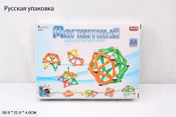 

Конструктор магнитный 68 дет. AToys (AQ-311)