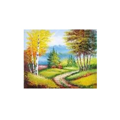 

Картина по номерам "Осенняя дорога" 40*50см в коробке Shinerichy Ind (9550-mt)