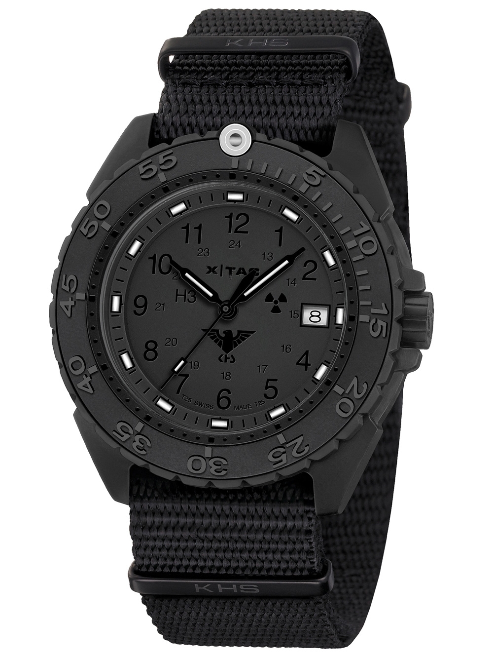 

Часы KHS Einsatzuhr KHS.ENFBTXT.NB Enforcer Black Titan XTAC 44mm