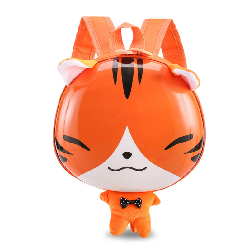 

Детский рюкзак с твердым корпусом Lesko Funny Animals 2020 Тигренок с ремешком анти-потеряшкой (F_6833-23278)