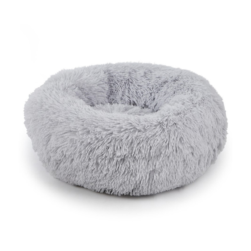

Лежак-пуфик Taotaopets 552201 S Grey для котов собак круглый лежанка (F_5516-17672)