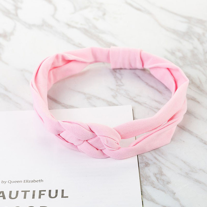 

Повязка детская для волос Pure Color Lesko 002 Light Pink лента на голову солохи (F_6601-23750)