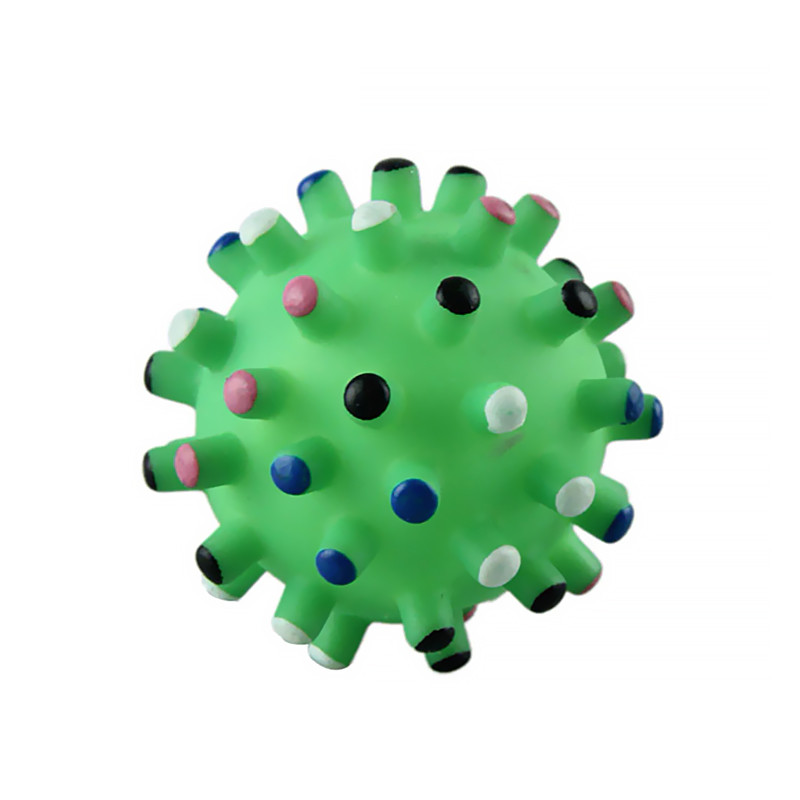 

Игрушка мяч для собак Taotaopets 6,5см 065529 Green с пищалкой (F_5532-17564)