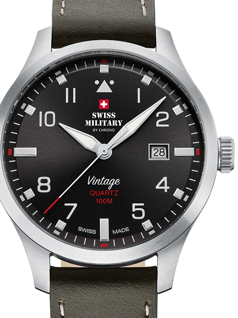 

Часы Swiss Military SM34078.04 Herren 43mm 10ATM
