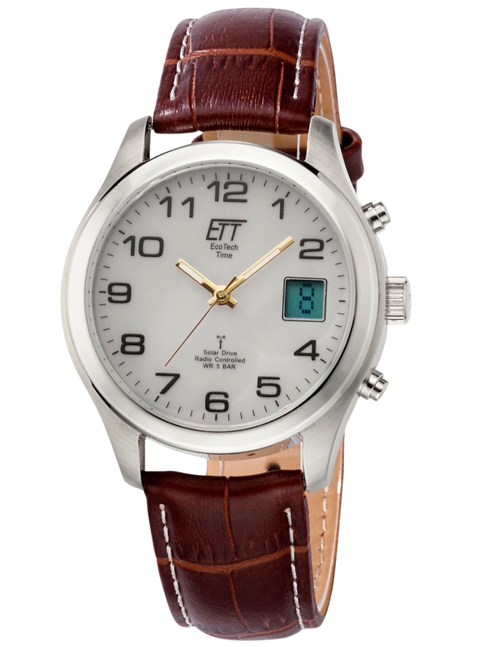

Часы ETT EGS-11333-60L Solar Drive Funk Basic Herren 39mm 5ATM