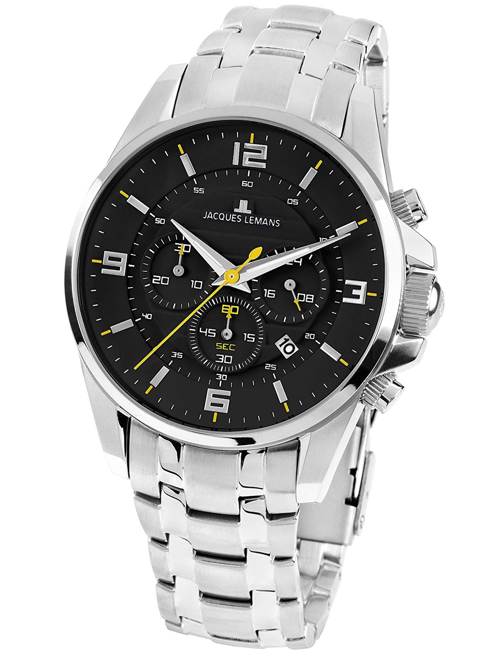 

Часы Jacques Lemans 1-1799F Liverpool Chronograph 44mm 10ATM