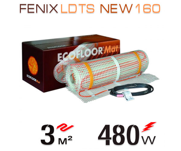 

Нагревательный мат Fenix ​​LDTS metric 160 - 3 кв.м
