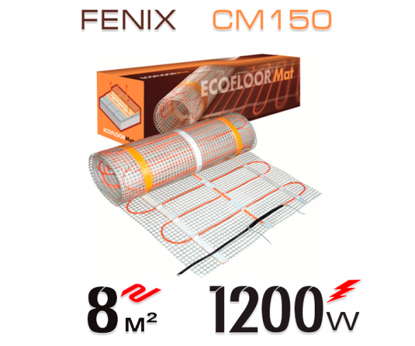 

Нагревательный мат Fenix ​​CM 150 Вт / м - 8 кв.м