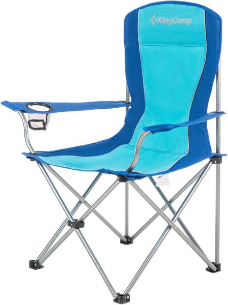 

Кресло складное-шезлонг KingCamp Arms Chairin Steel Blue KC3818 Blue