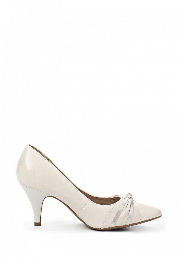 

Туфли женские TAMARIS кожаные серые 39 р. 25.1 см. T-09033