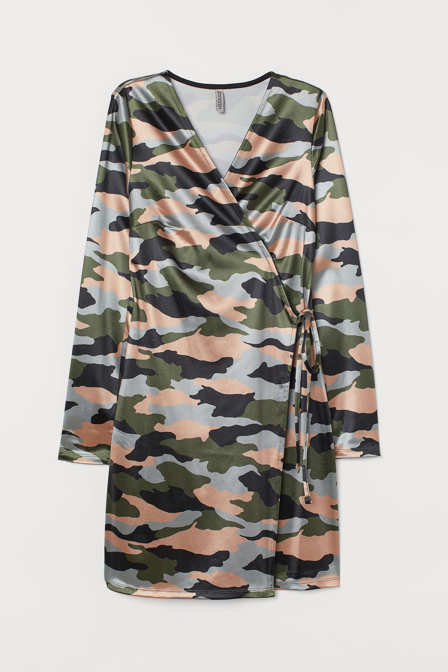 

Платье H&M  камуфляж 3066339770, Платье H&M XS камуфляж 3066339770