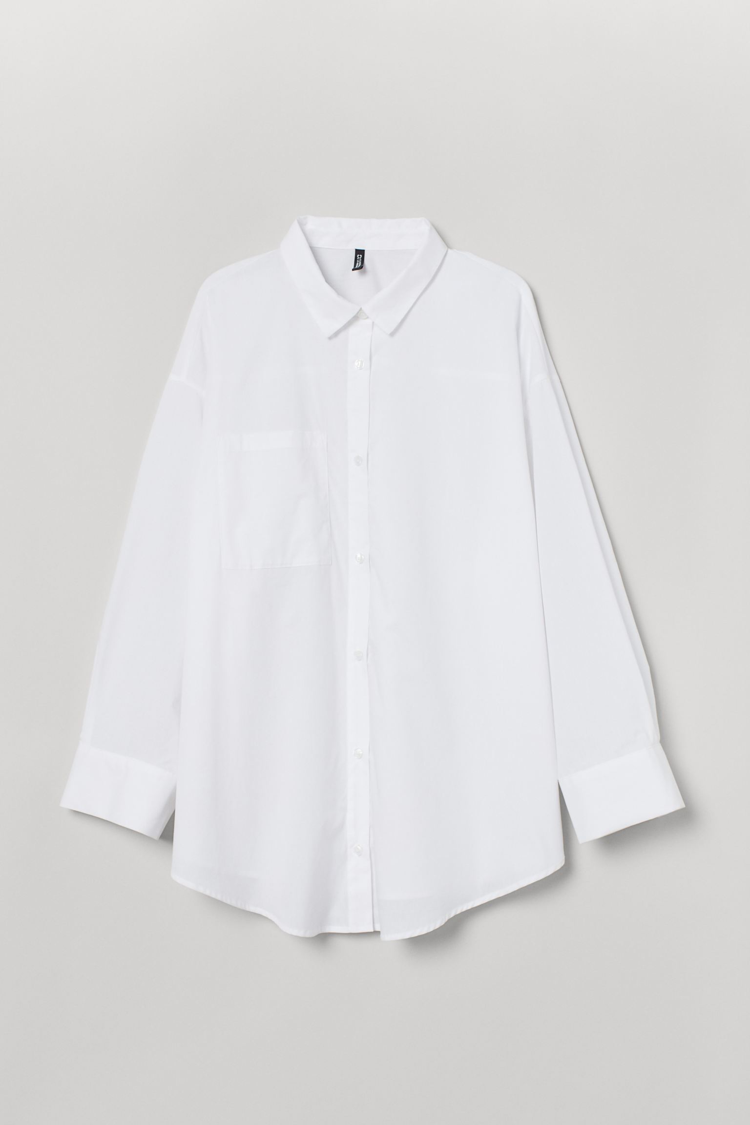 

Рубашка H&M 2XL белый 24069149122