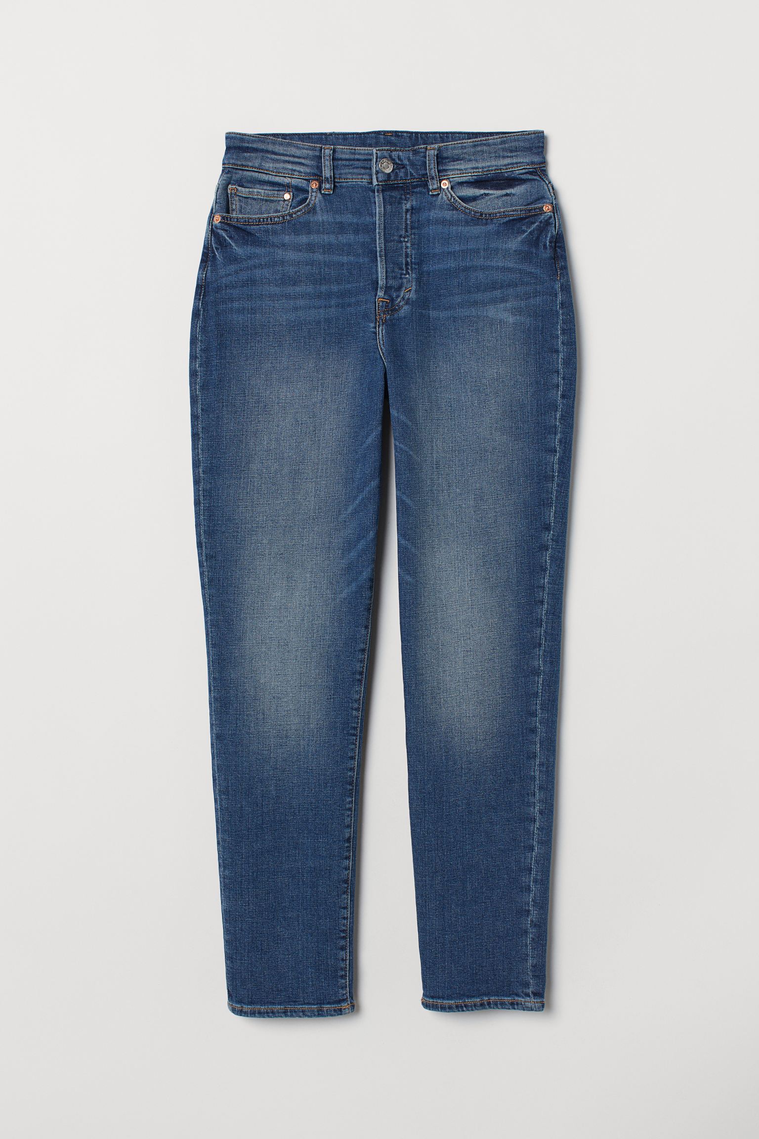 

Джинсы Mom H&M 38 синий 7147909