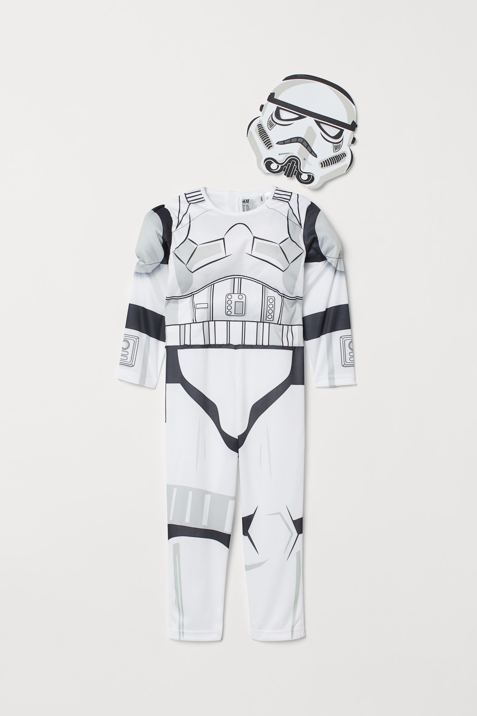 

Карнавальный костюм "Star Wars" H&M 122 128см бело серый 28053965384