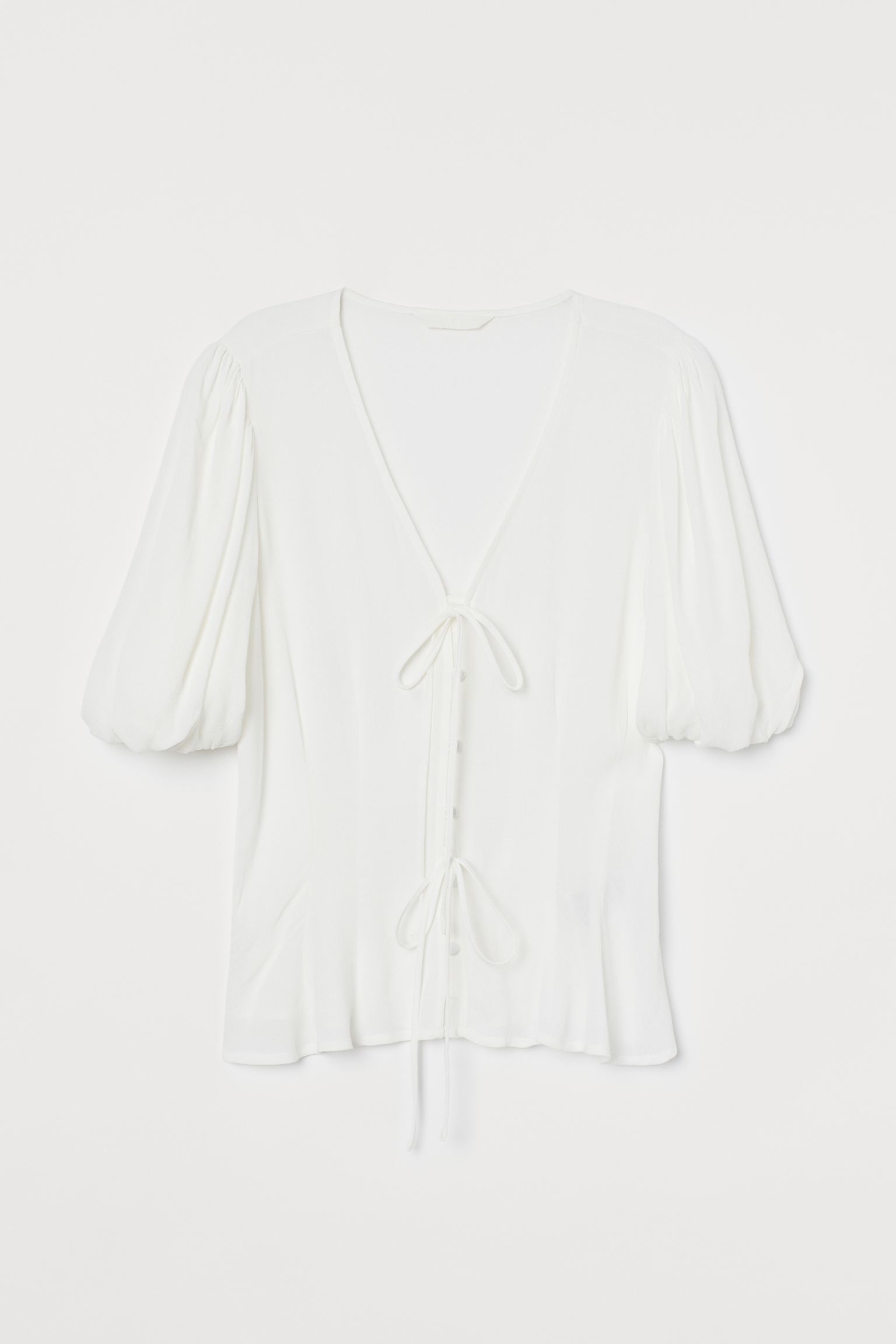 

Блуза H&M  белый 407859148, Блуза H&M 38 белый 407859148