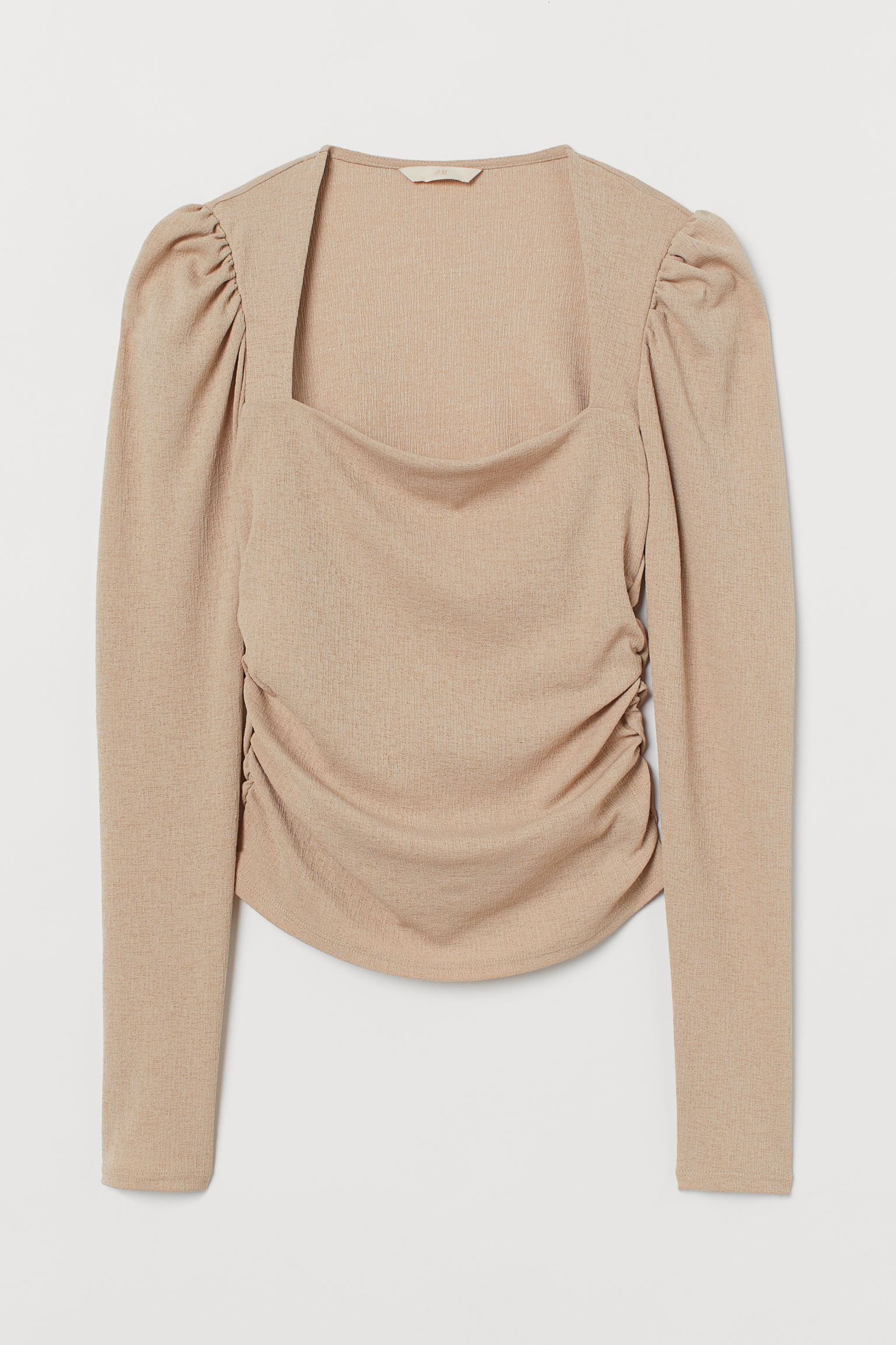 

Блуза H&M XS бежевый 9078719571