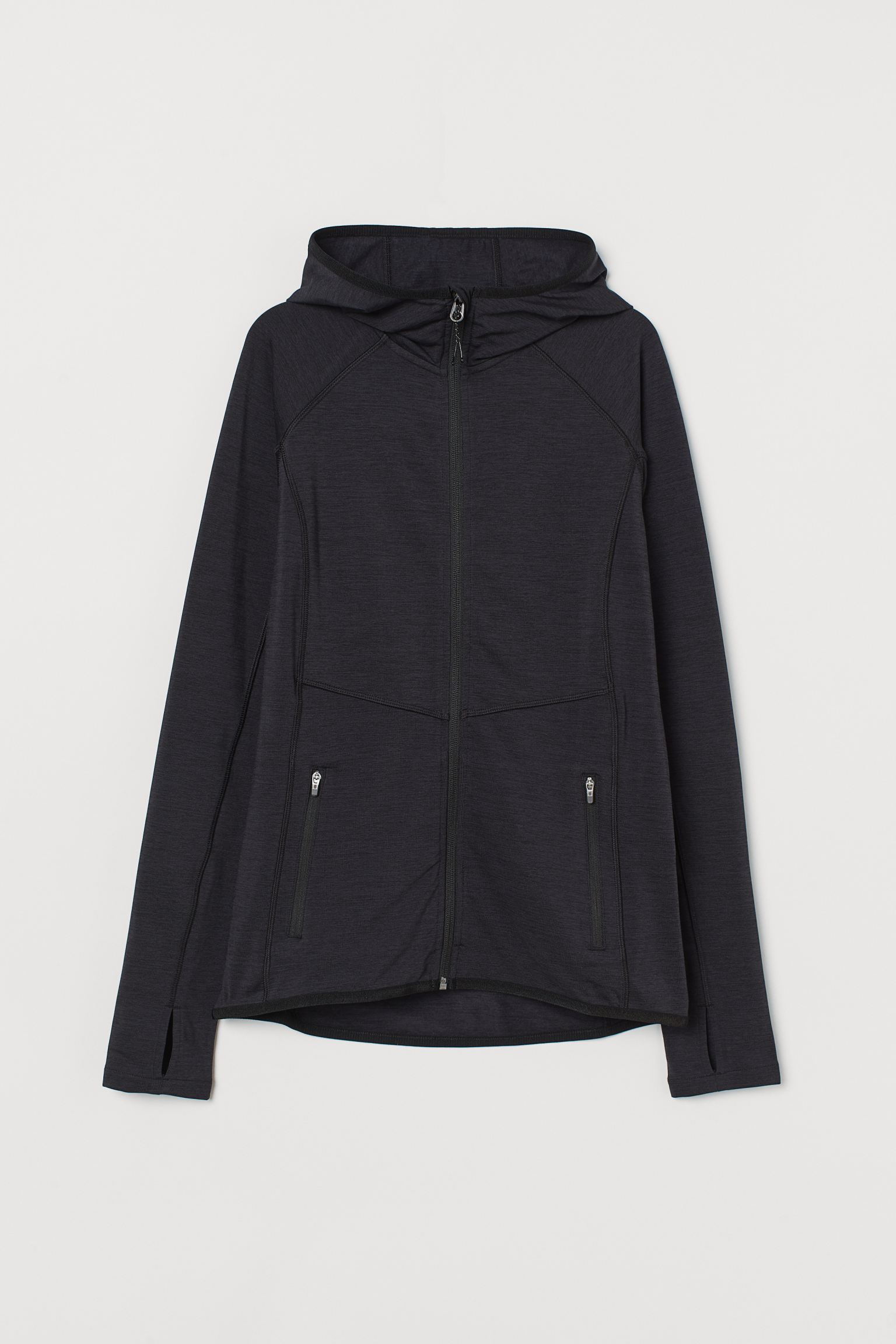 

Спортивная кофта H&M XS черный 6078050001