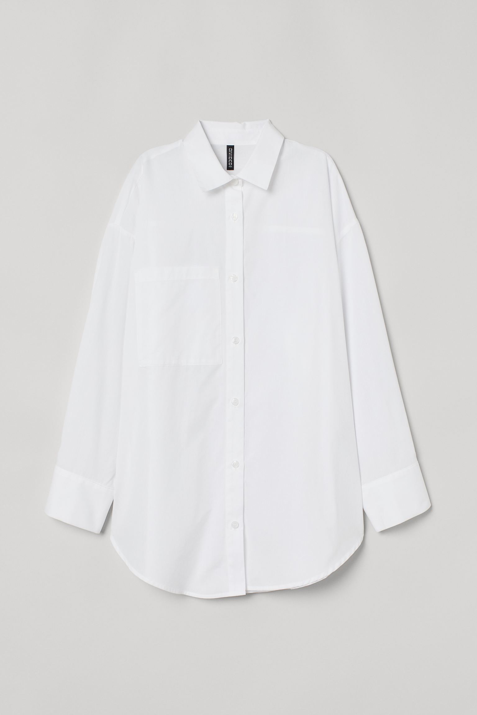 

Рубашка H&M S белый 27059090932
