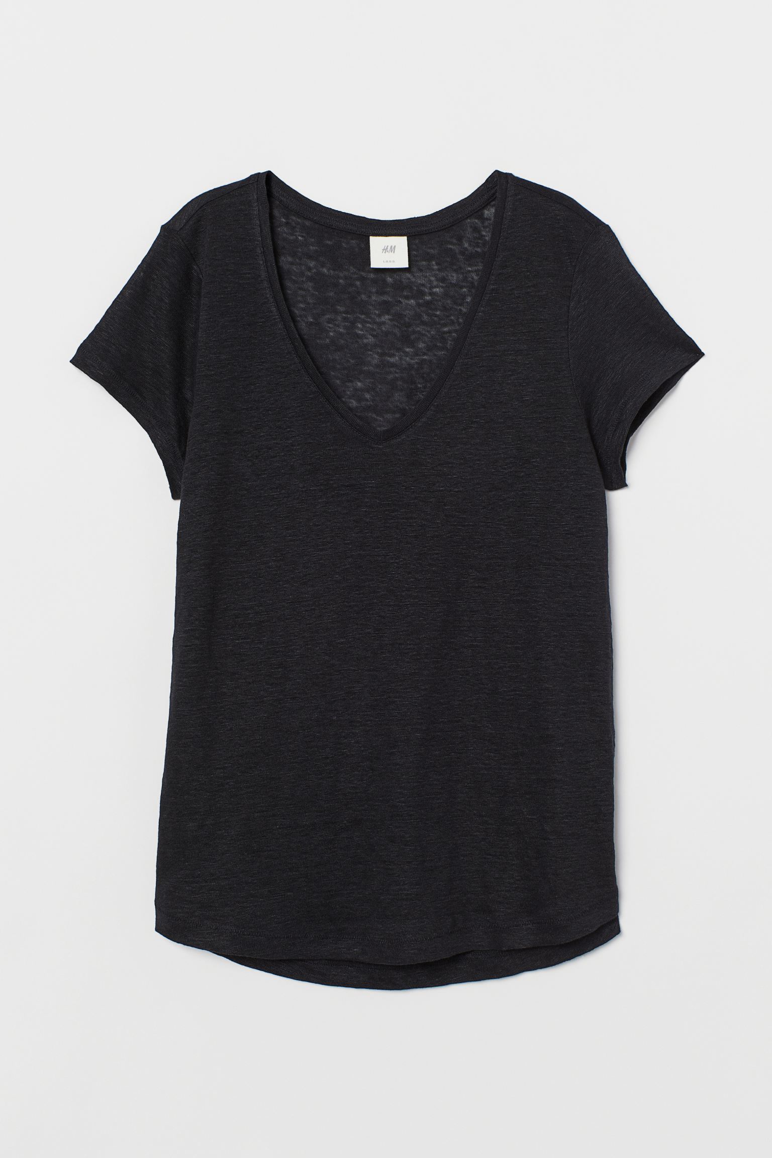 

Футболка H&M XS черный 19066175349