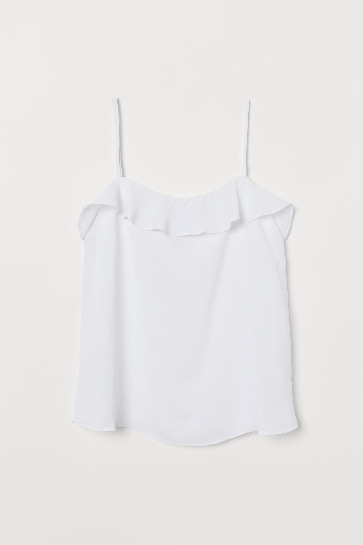 

Майка H&M  белый 11067372600, Майка H&M 42 белый 11067372600